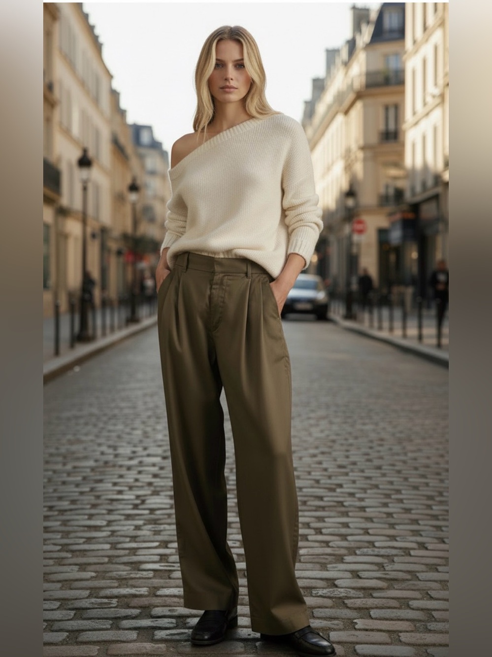 AMERICAN EAGLE77 Premium Pleated Trouser Pant